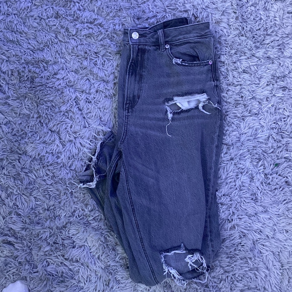 american eagle mom jeans